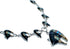 Multicolor Bear Native America Mesa Design Link Necklace Set PX38000